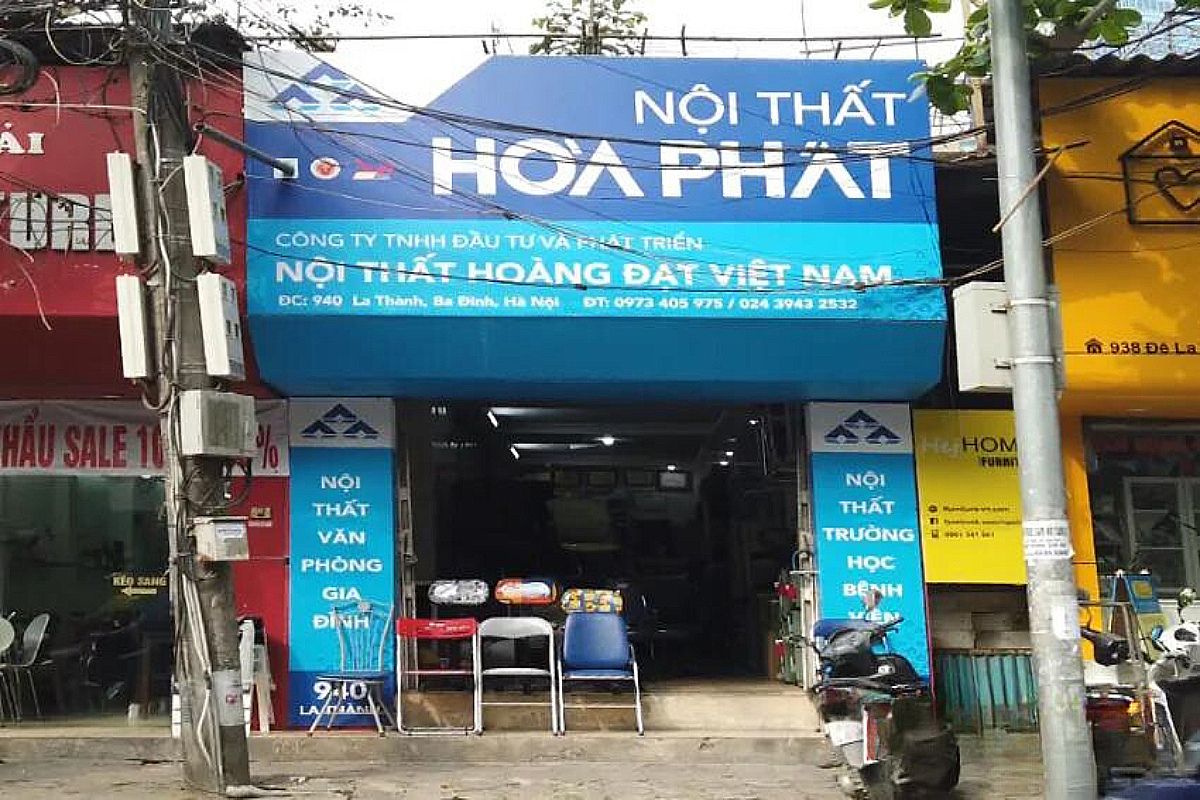 Nội thất văn phòng Hoàng Đạt