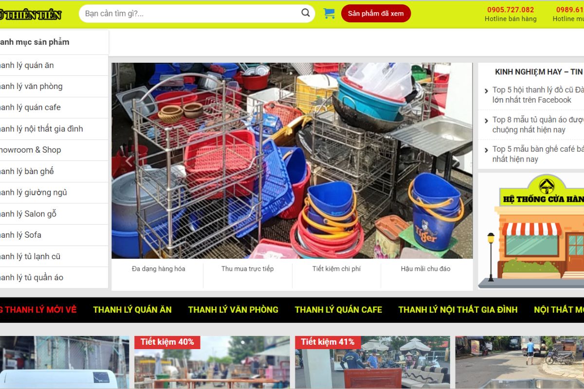 Đồ cũ Thiên Tiến