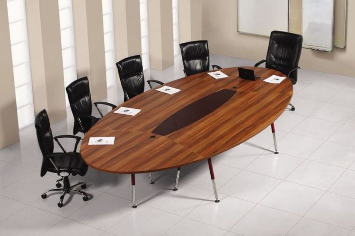 Bàn họp bầu dục đa dạng kích thước