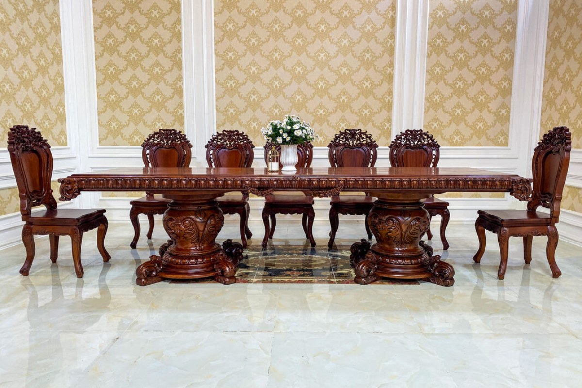 Bàn họp cổ điển phong cách tối giản