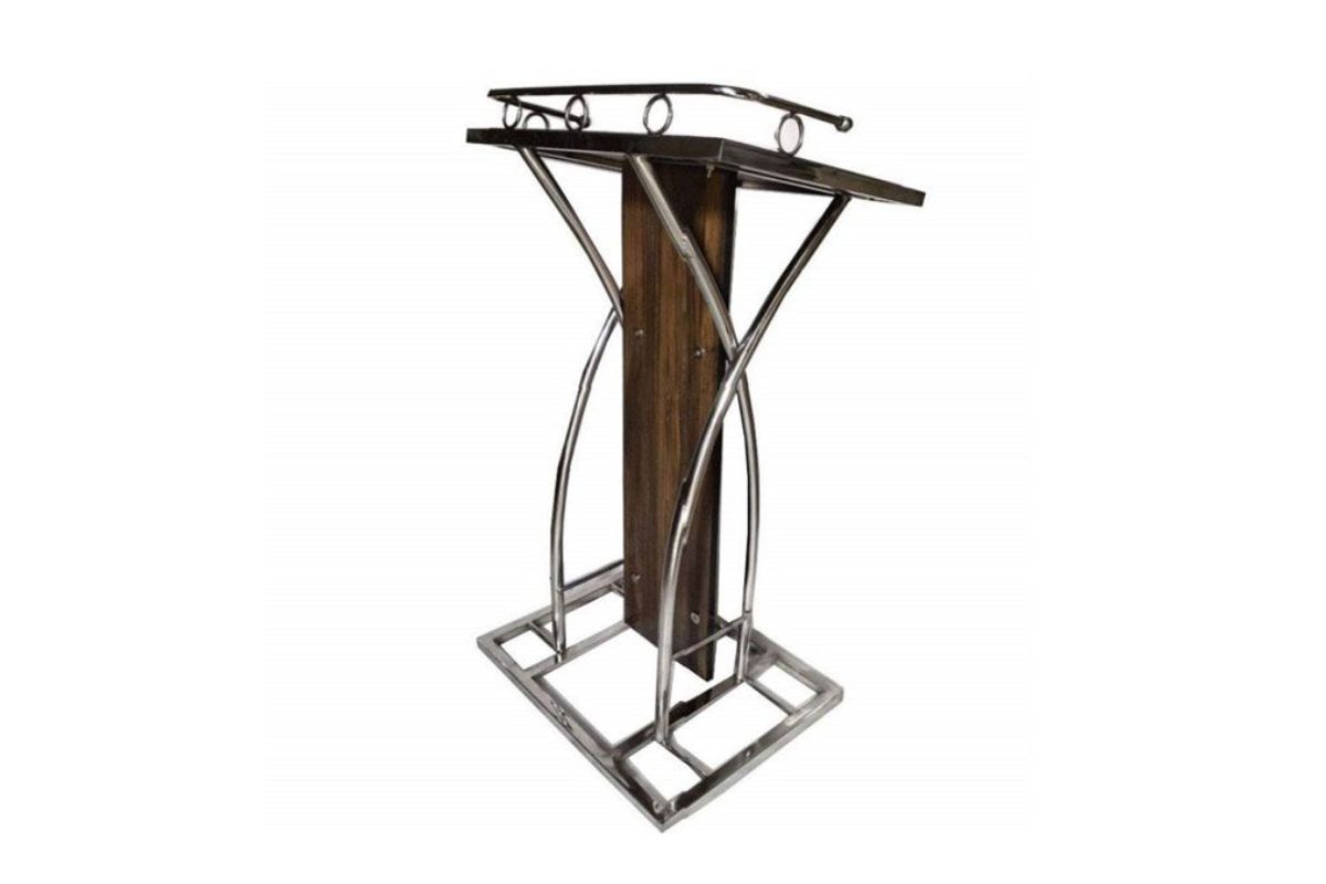 Bục phát biểu inox