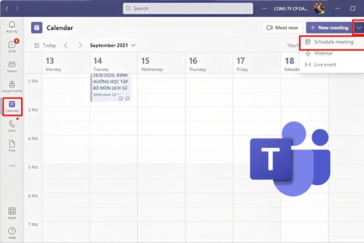 Microsoft Teams - Nền tảng họp trực tuyến