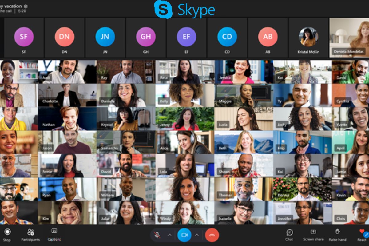 Nền tảng họp trực tuyến Skype