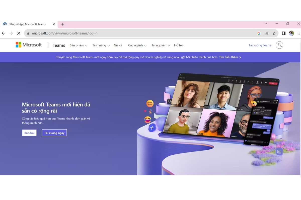 Đăng nhập tài khoản Microsoft