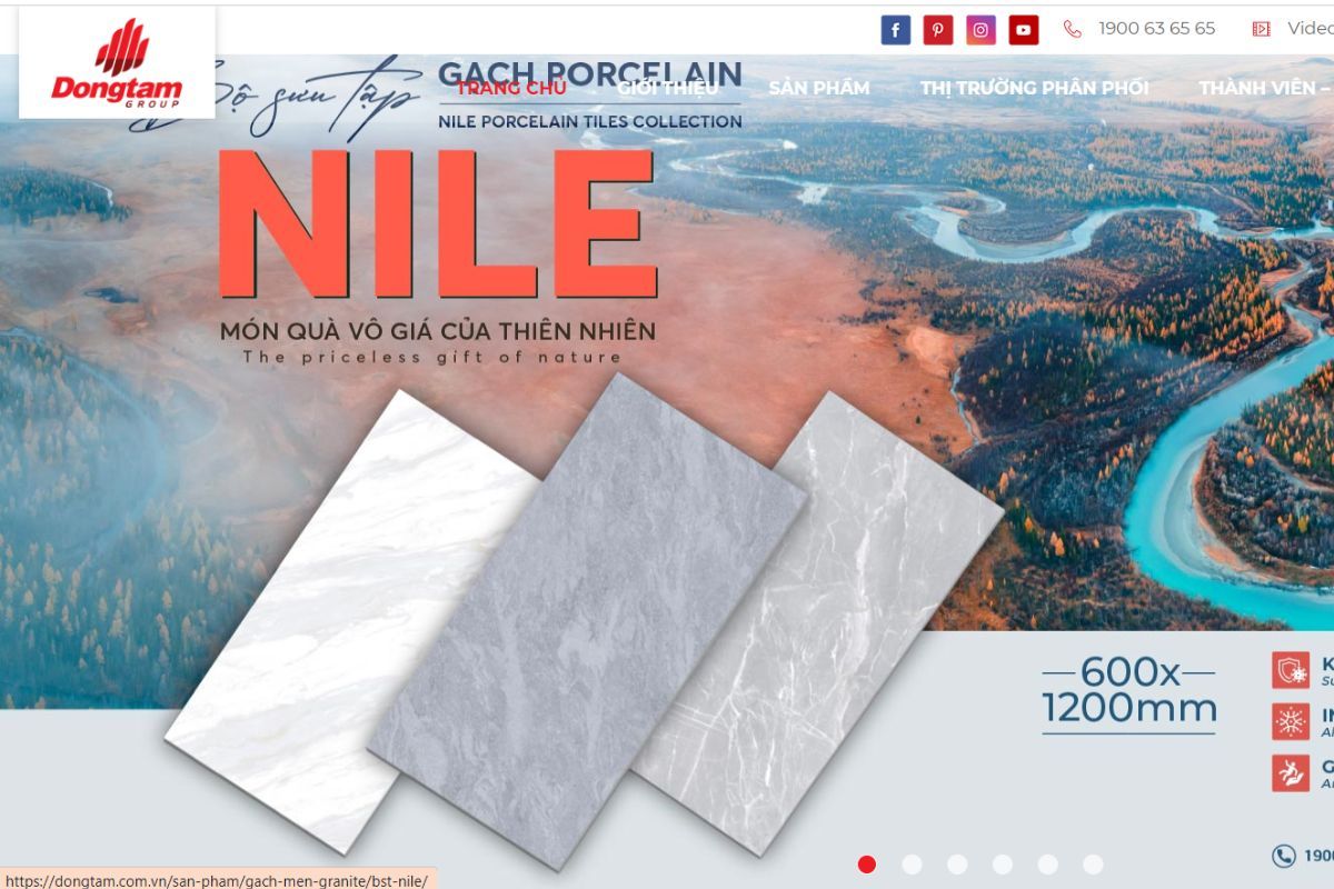 Công ty cổ phần Đồng Tâm - Địa chỉ mua gạch ốp tường chất lượng