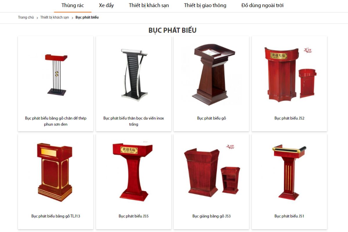 Paloca - Địa chỉ mua bục phát biểu chất lượng cho phòng họp