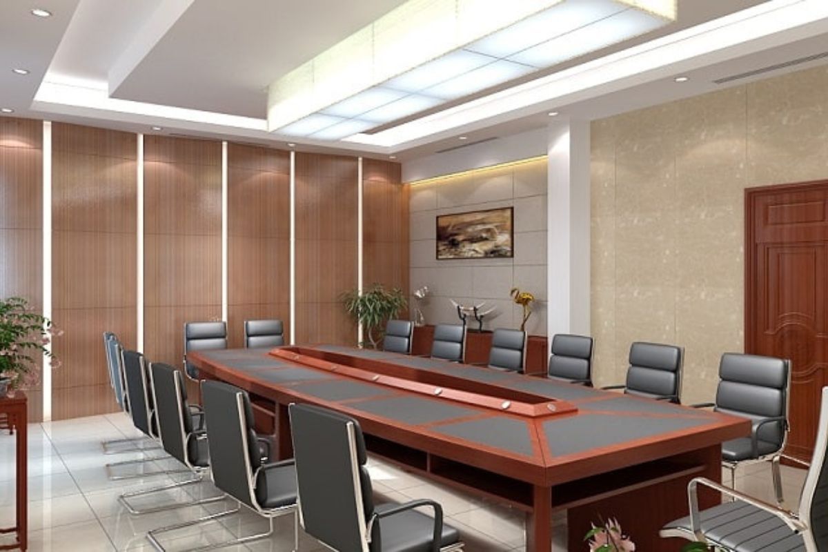 Gạch ốp tường phòng họp cao cấp