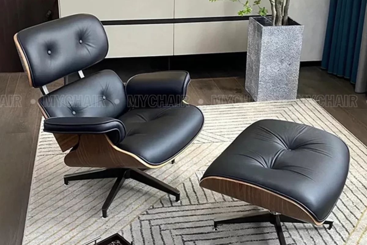 Ghế thư giãn ngoài trời chất liệu da