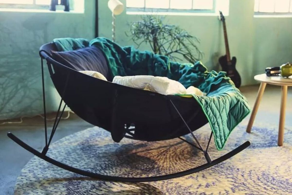 Ghế thư giãn tròn bập bênh