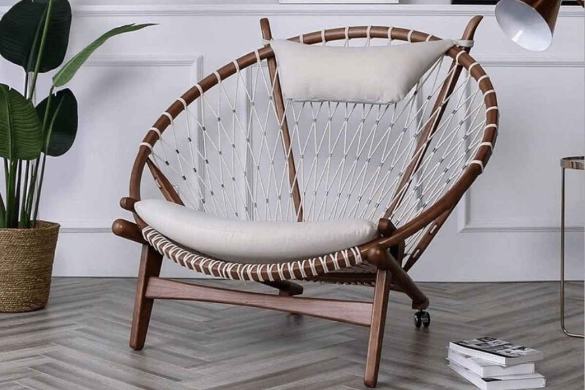 Ghế thư giãn tròn dạng lưới