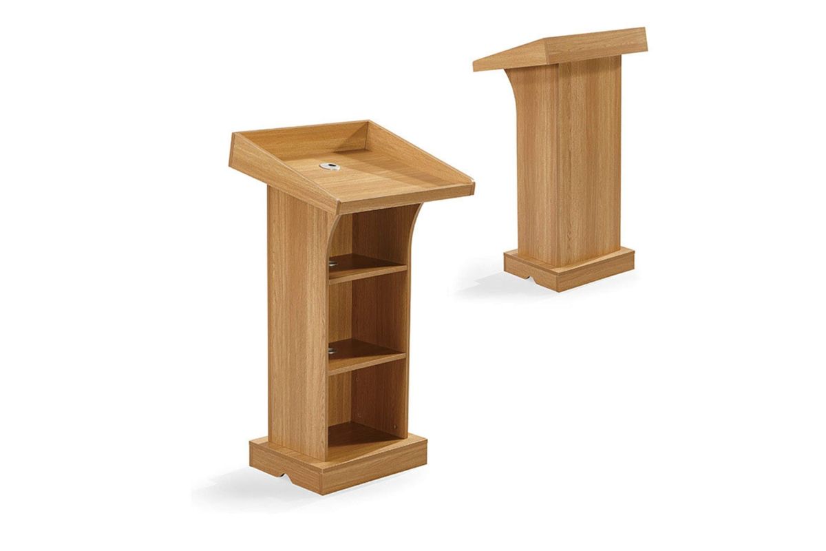 Bục phát biểu gỗ tự nhiên