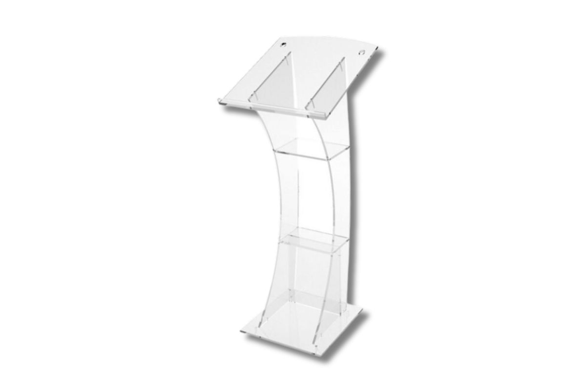 Bục phát biểu mica