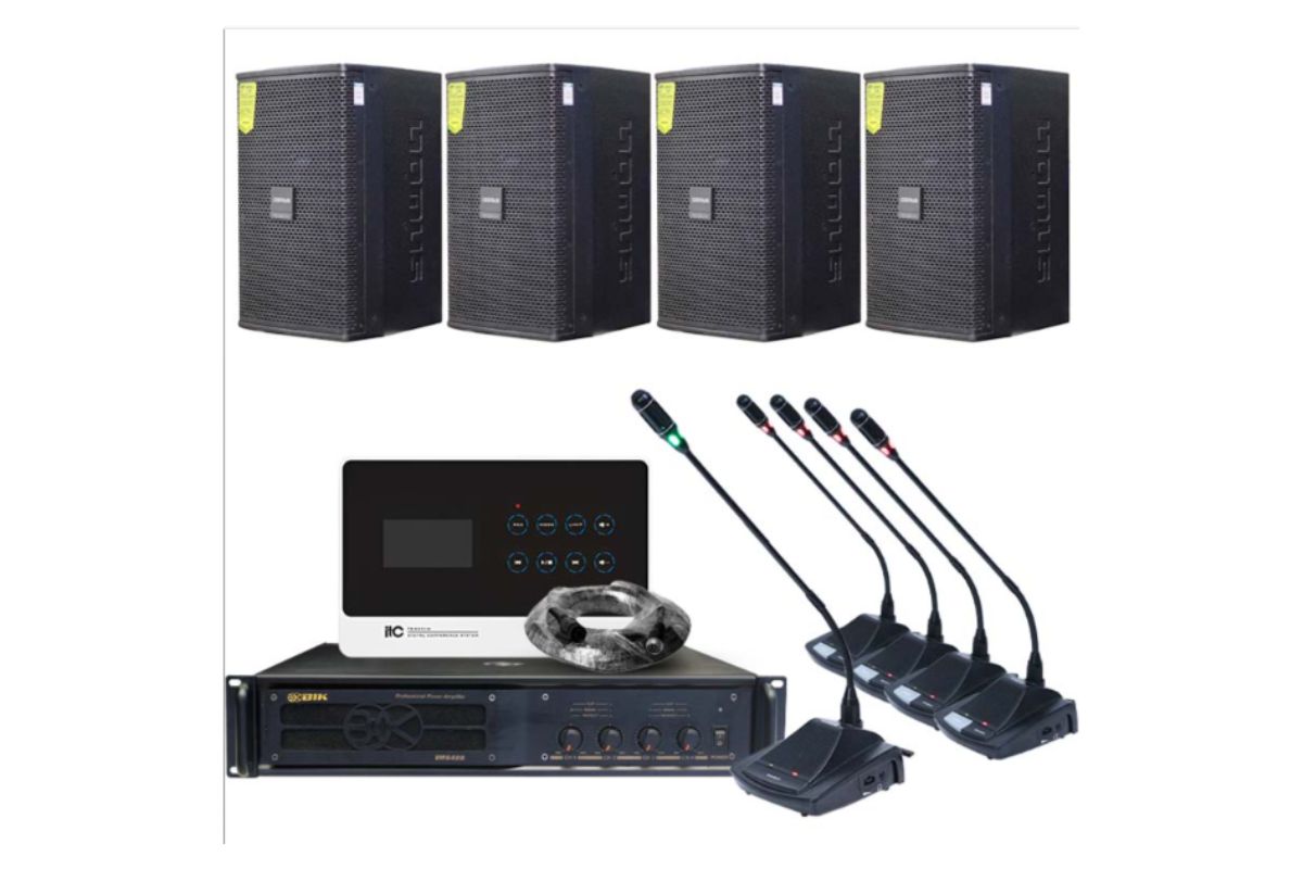 Hệ thống âm thanh phòng họp Bảo Châu Elec 01