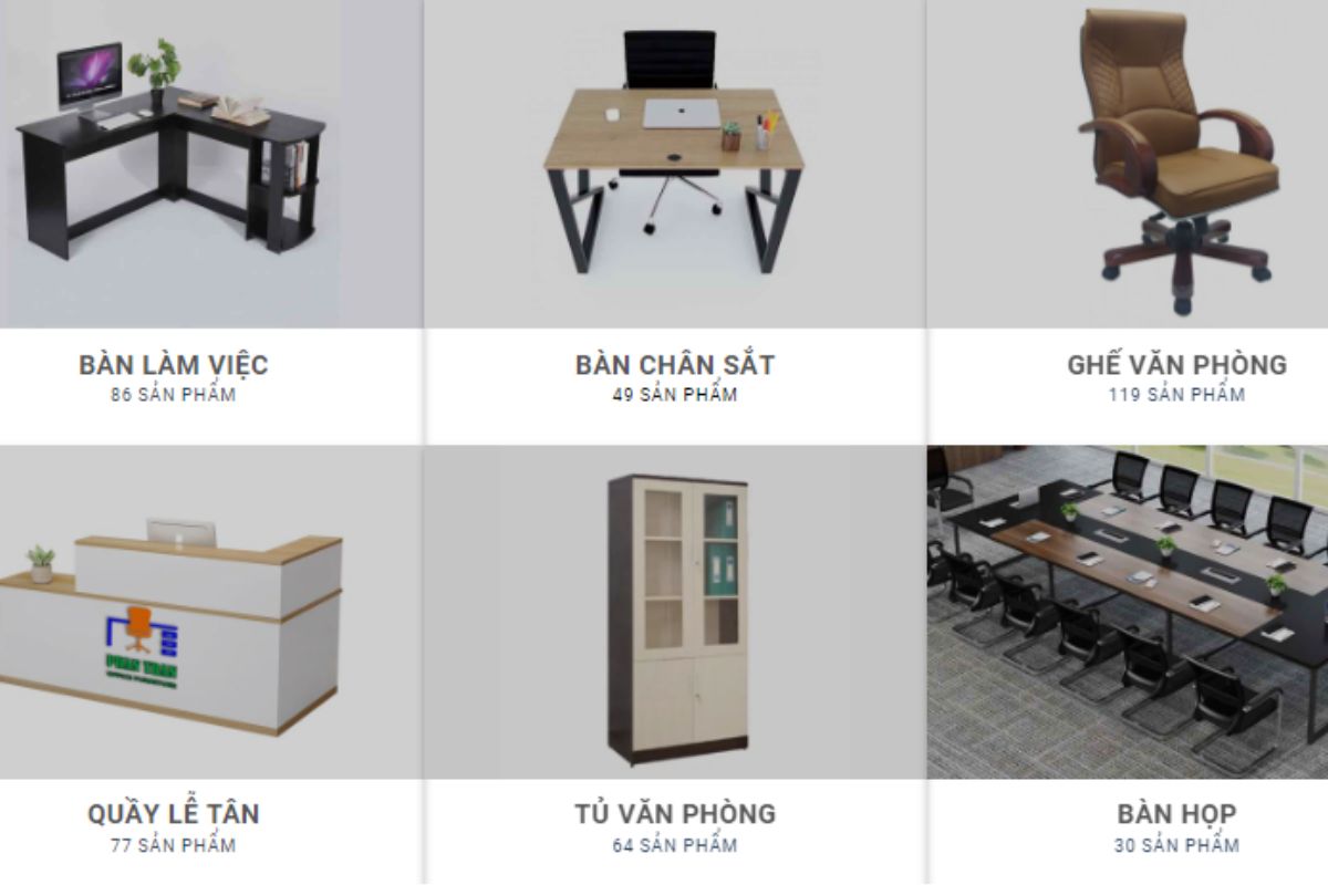 Nội thất Phan Trần - Địa chỉ mua bàn giám đốc quận Gò Vấp chất lượng