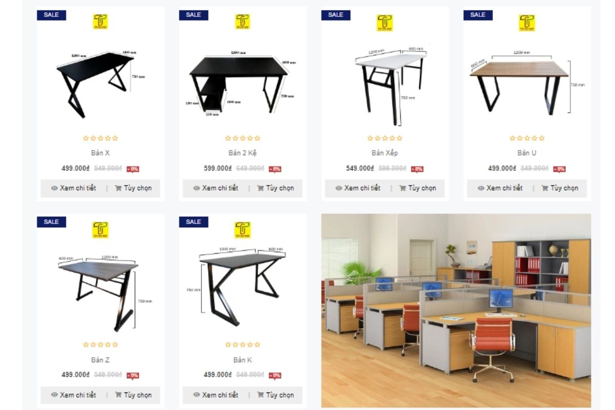 Nội thất Tín Tâm Phát - Địa chỉ mua bàn giám đốc cao cấp tại quận Bình Tân
