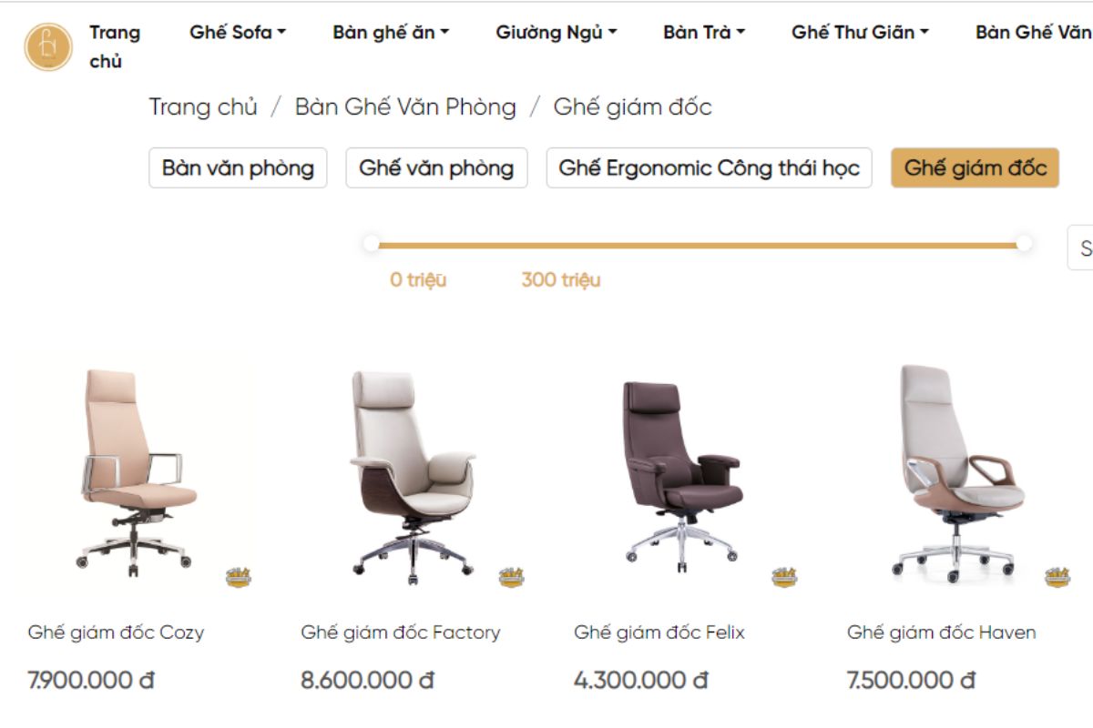 Pula Furniture - Địa chỉ mua ghế giám đốc chất lượng