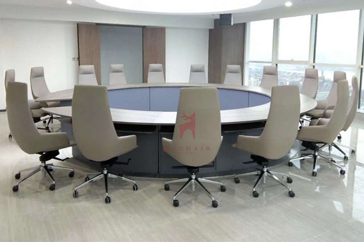 Setup phòng hội nghị kiểu hình tròn