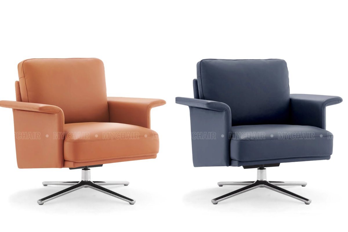Ghế armchair thư giãn chân xoay nhập khẩu SF092B