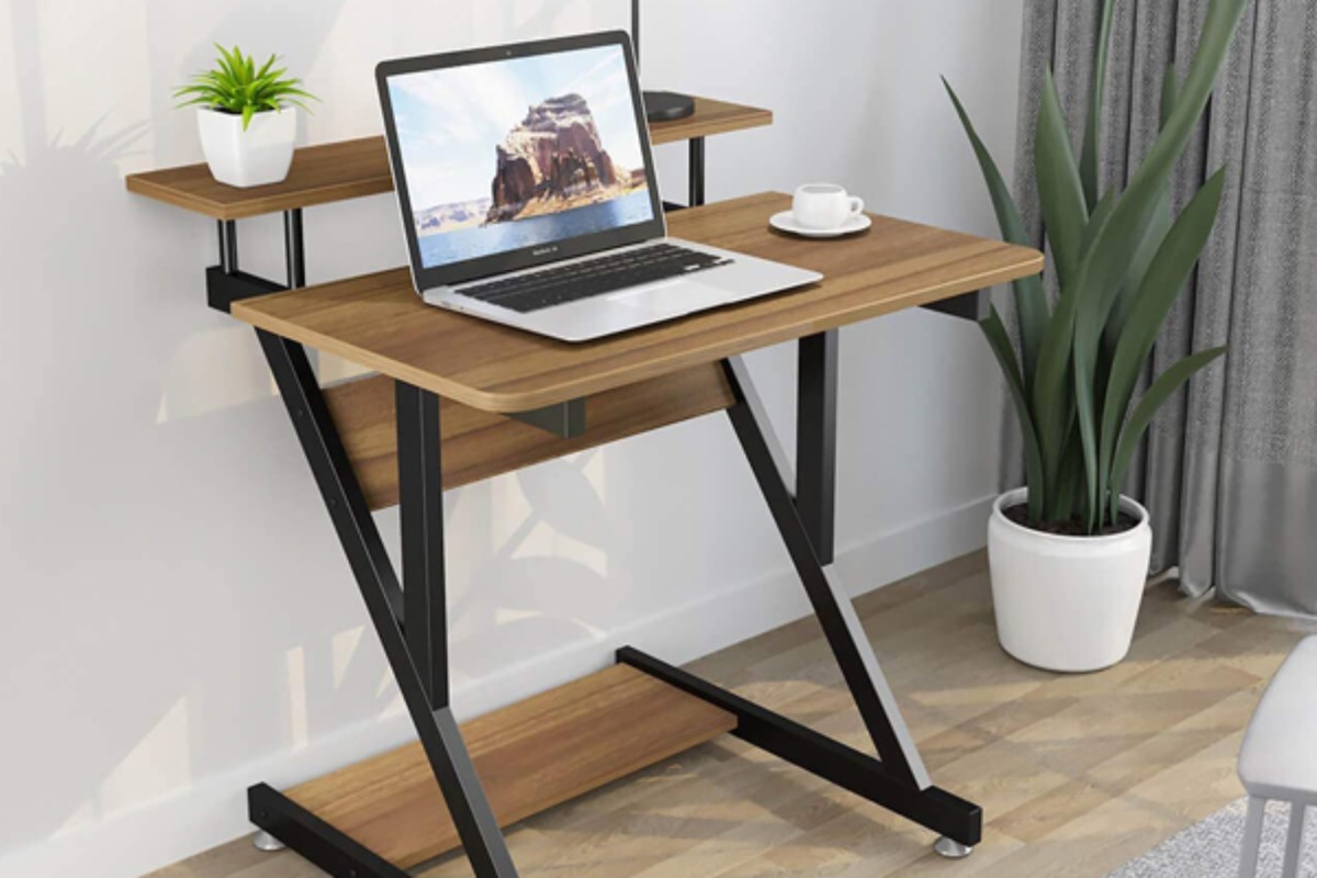 Bàn làm việc chân sắt chữ Z