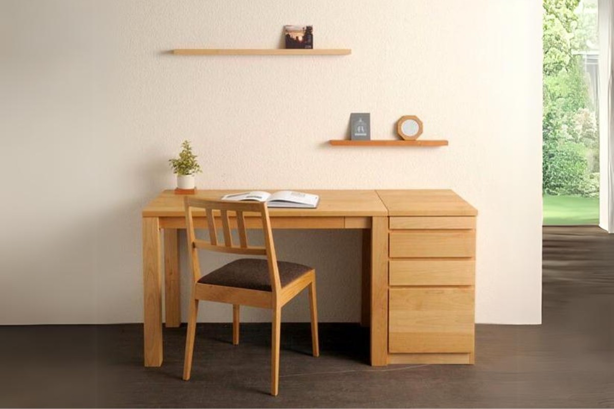 Bàn làm việc nhỏ gỗ công nghiệp