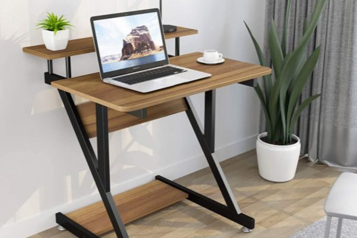 Bàn làm việc 2 tầng 80 cm nhỏ gọn
