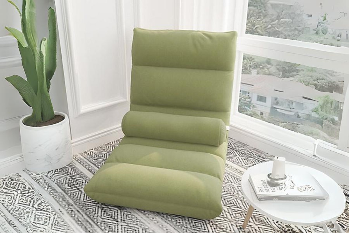 Ghế bệt tựa lưng với gối tiện lợi