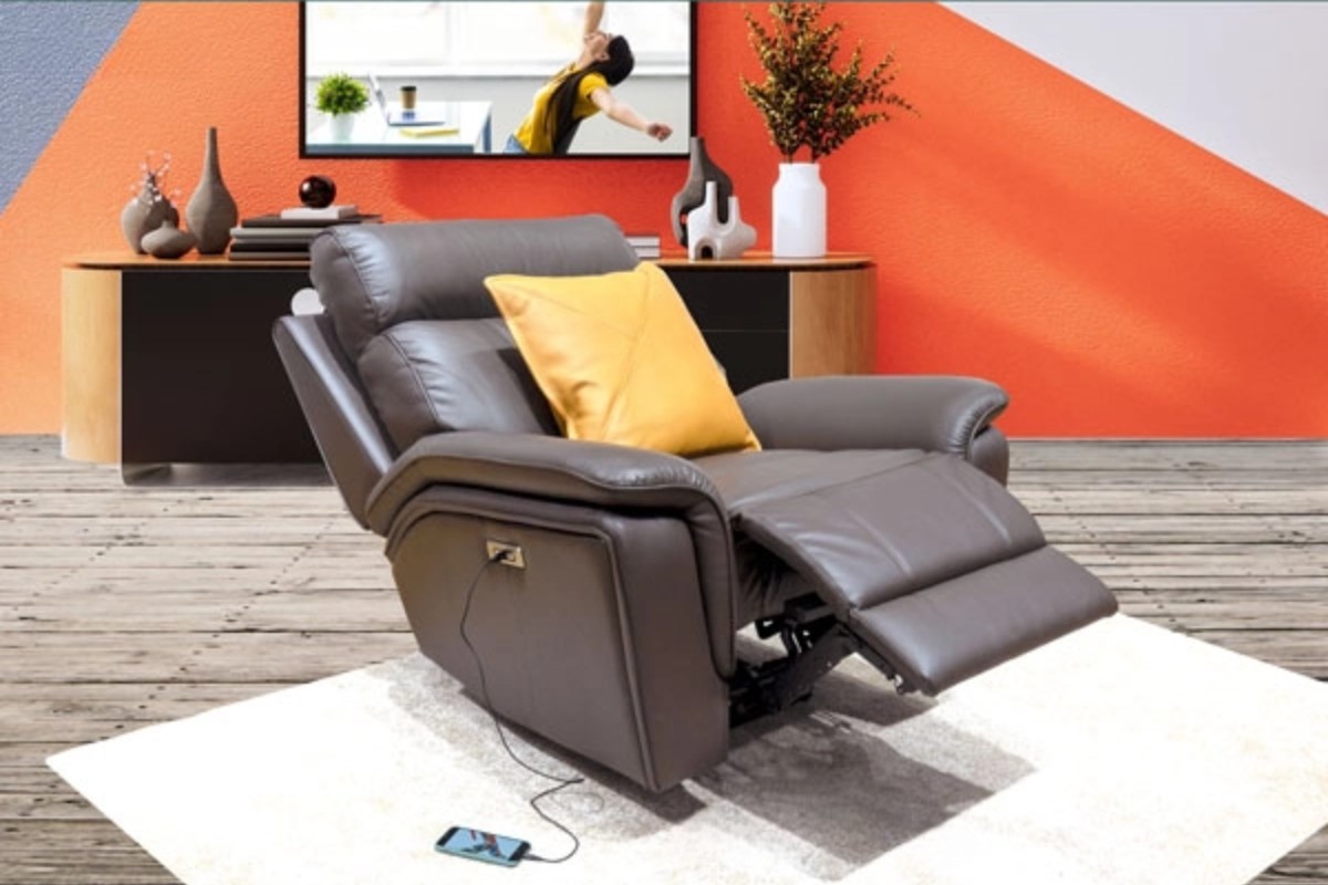 Ghế thư giãn chỉnh điện đơn Malaysia Recliner M-1108B