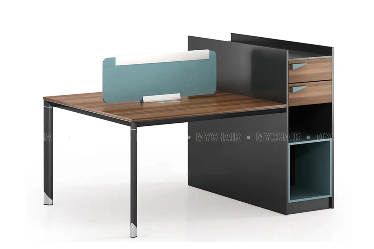 Bàn chữ U có tủ phụ bên hông MC66E