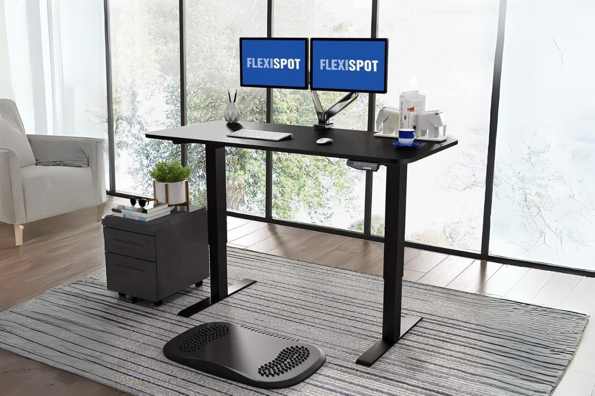 Bàn làm việc công thái học nâng hạ thông minh Flexispot EN1