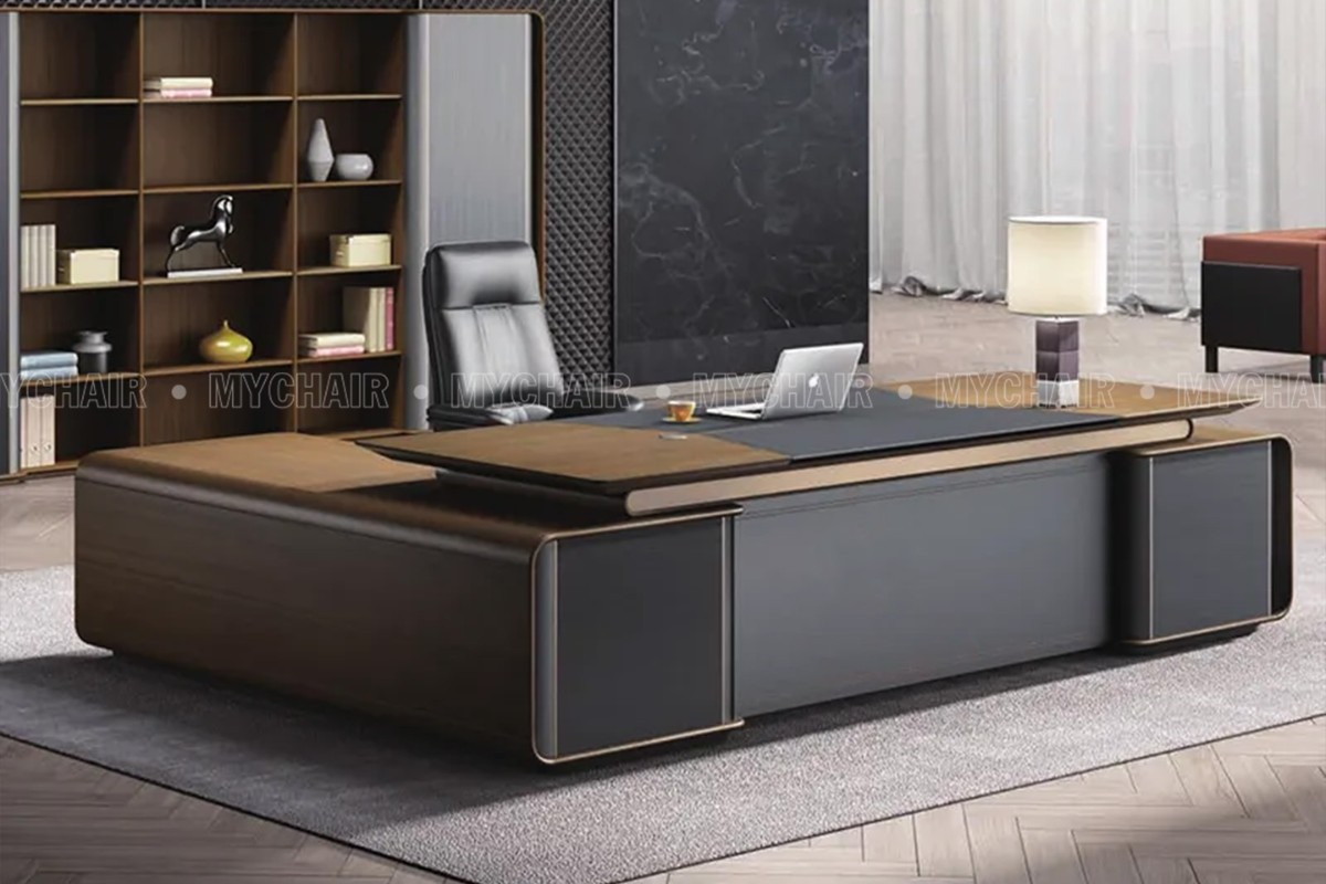 Bàn giám đốc gỗ công nghiệp