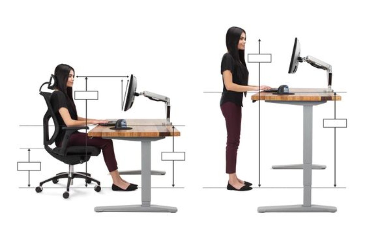 Bàn làm việc công thái học