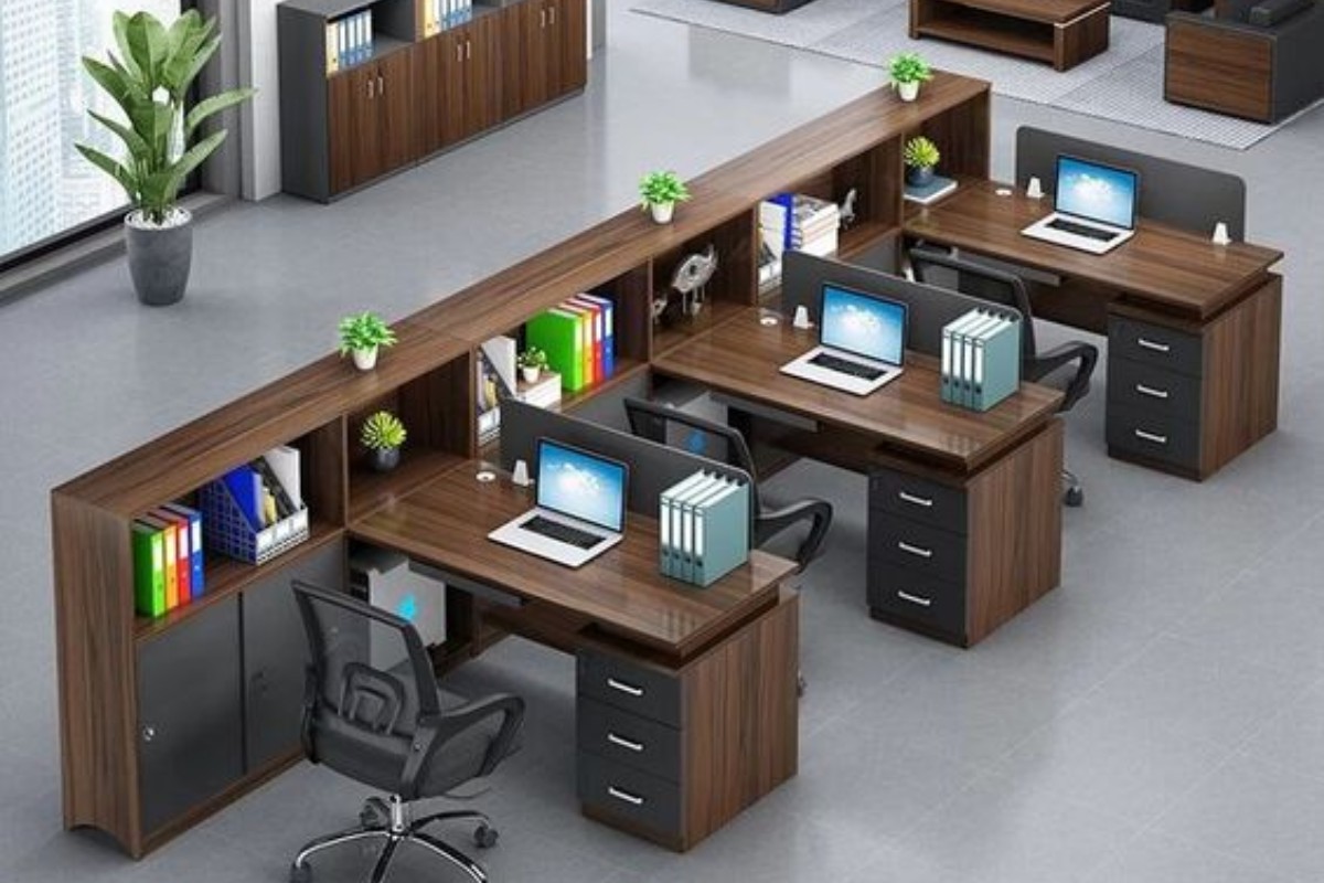 Công thái học văn phòng thể hiện qua sắp xếp