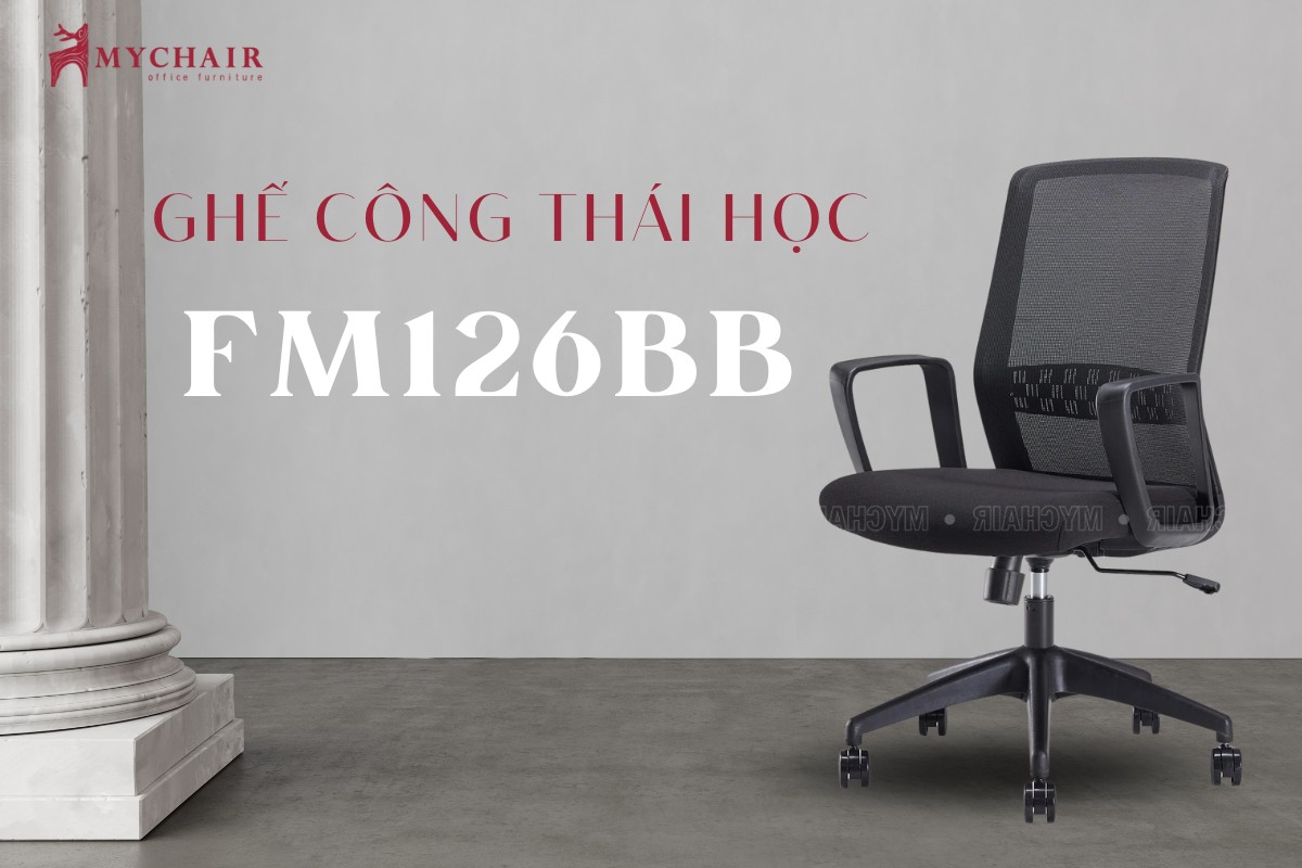 Ghế xoay công thái học văn phòng FM126BB