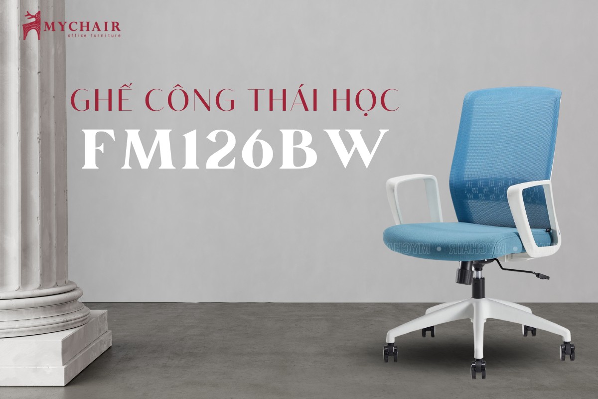 Ghế lưới công thái học nhập khẩu FM126BW