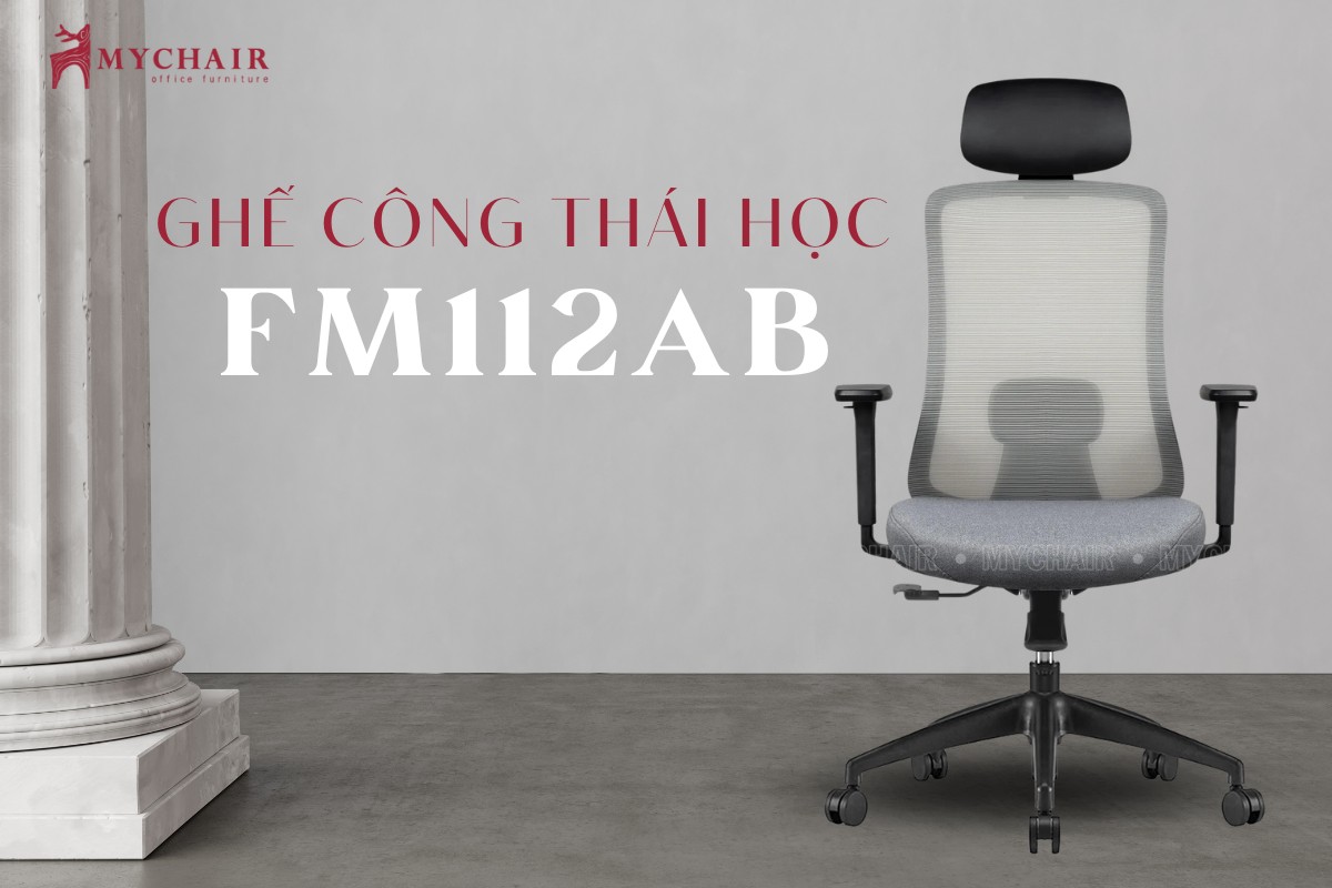 Ghế làm việc công thái học hiện đại FM112AB