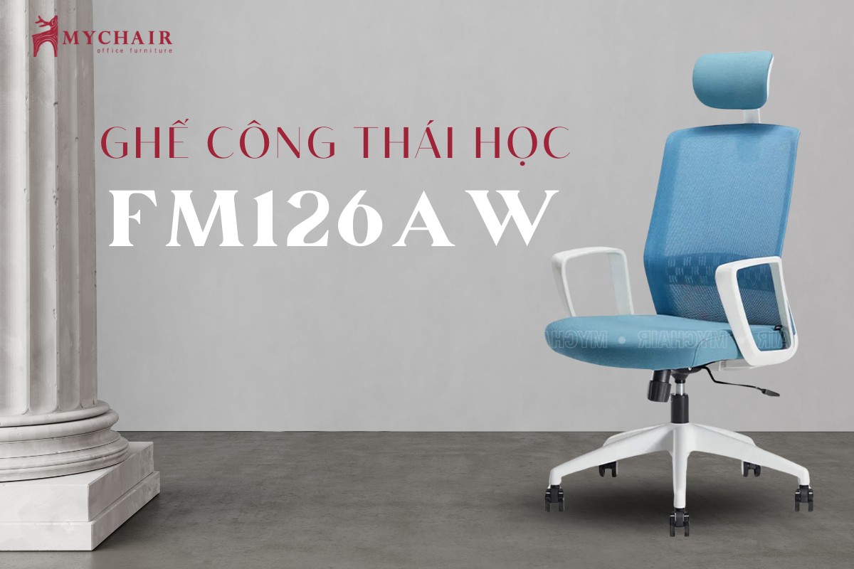 Ghế ergonomic cao cấp nhập khẩu FM126AW
