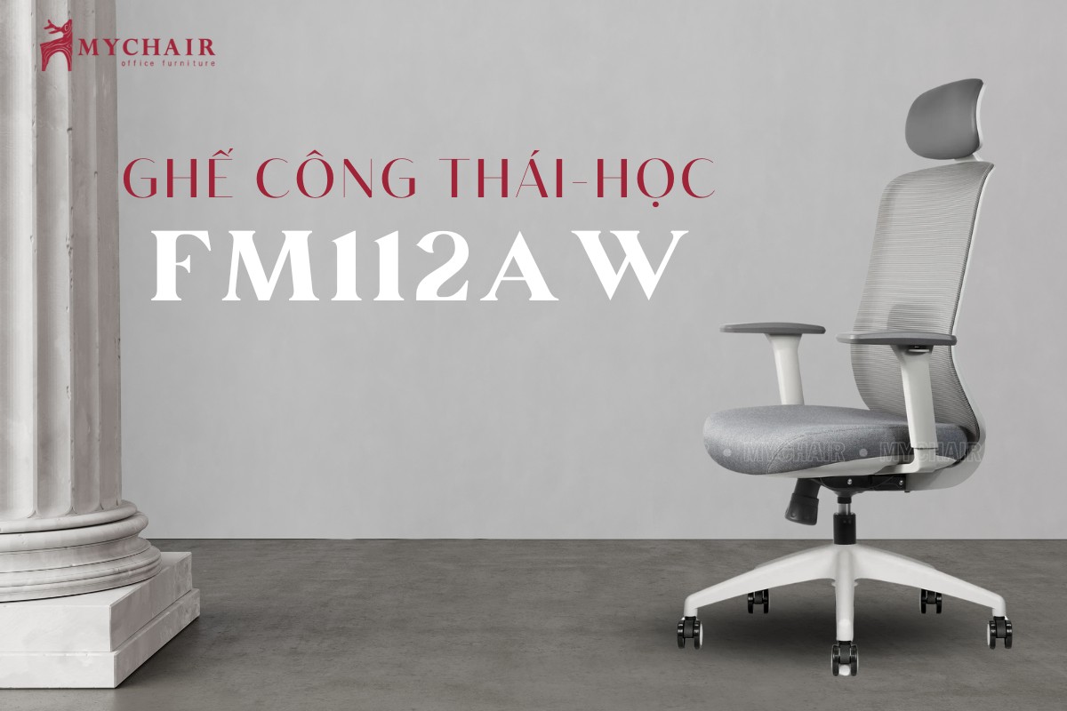 Ghế công thái học văn phòng hiện đại FM112AW