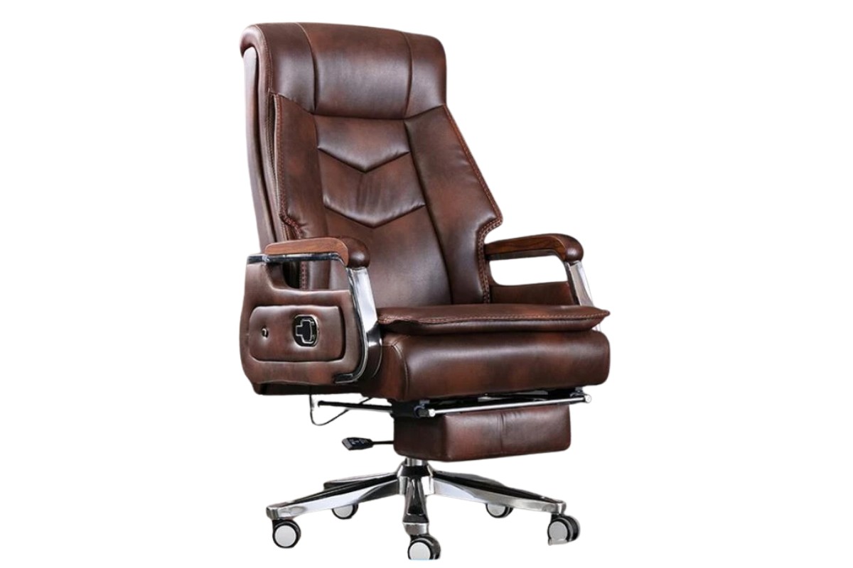 Ghế giám đốc có massage thiết kế theo phong cách cổ điển