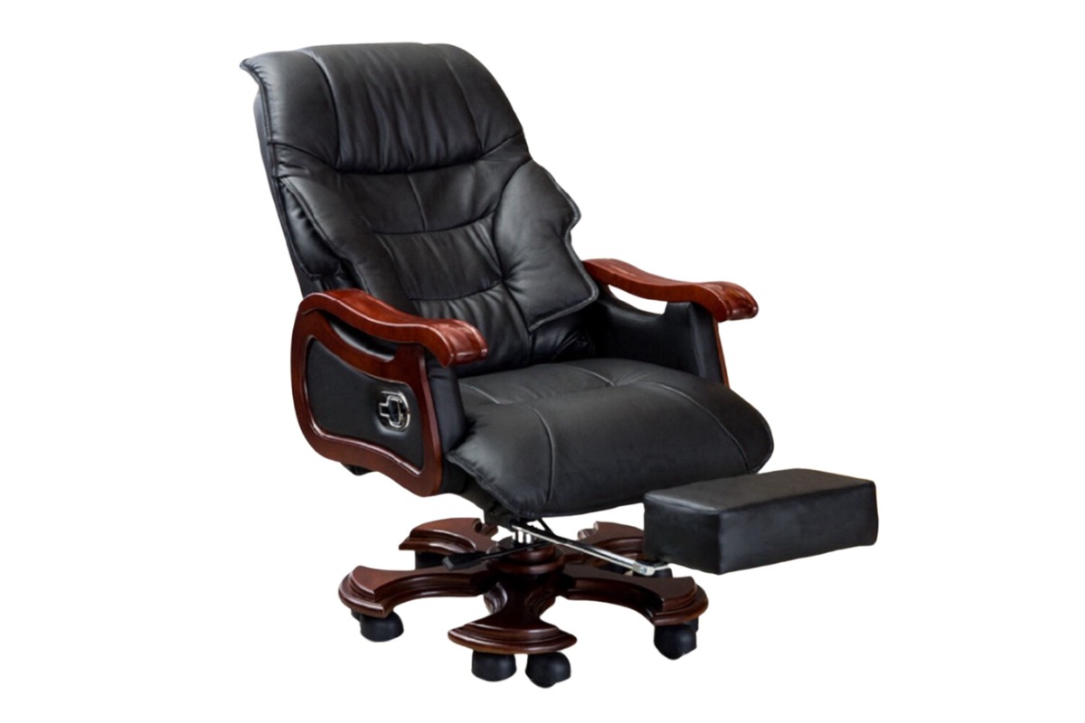 Ghế chủ tịch kèm massage cao cấp có gác chân