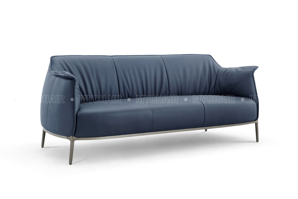 Ghế sofa 3 chỗ chân cao đơn giản
