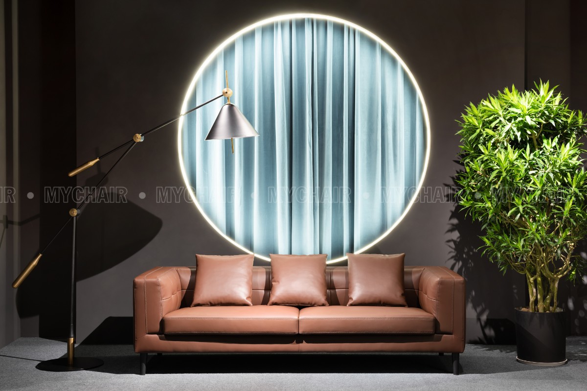 Ghế sofa da cho 3 người ngồi