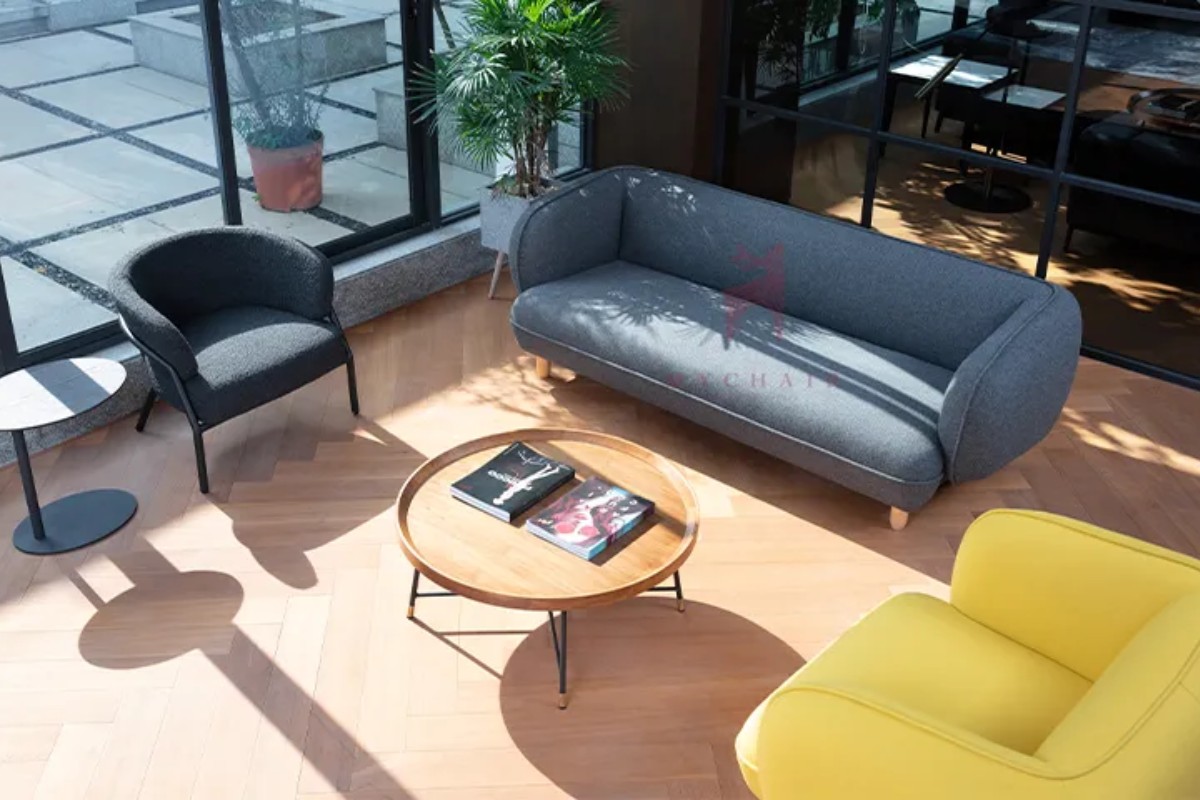 Ghế sofa vải cho 3 người ngồi