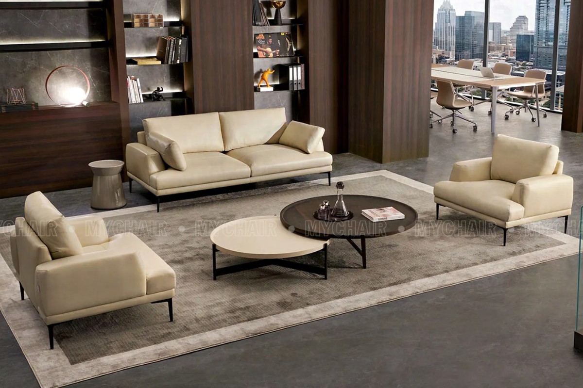 Ghế sofa da công nghiệp