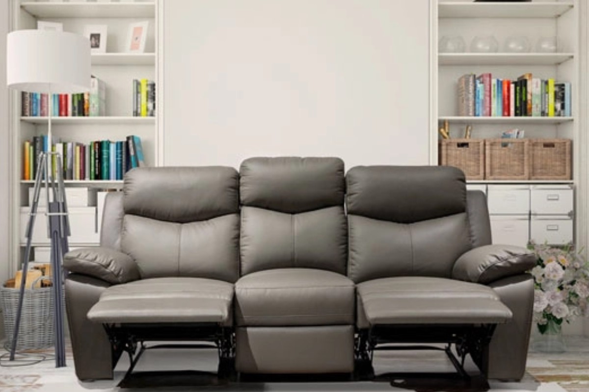 Ghế sofa thư giãn chỉnh điện 3 chỗ Malaysia M-1120