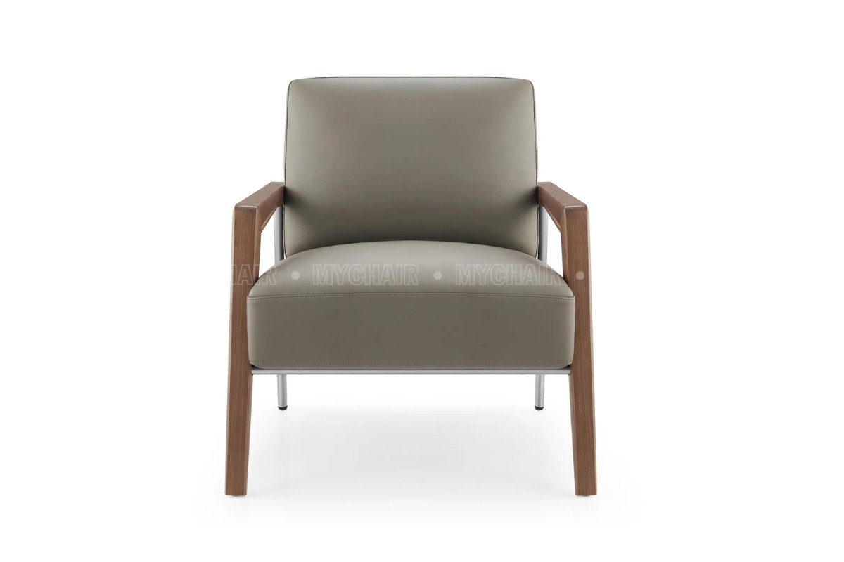 Ghế thư giãn armchair chân gỗ xuất khẩu SF095