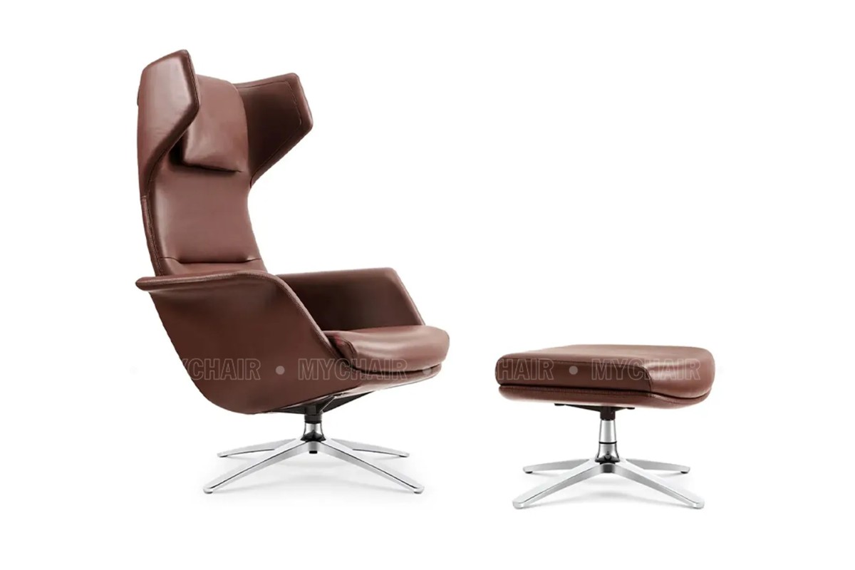 Ghế thư giãn lưng cao chân nhôm xuất khẩu RL824