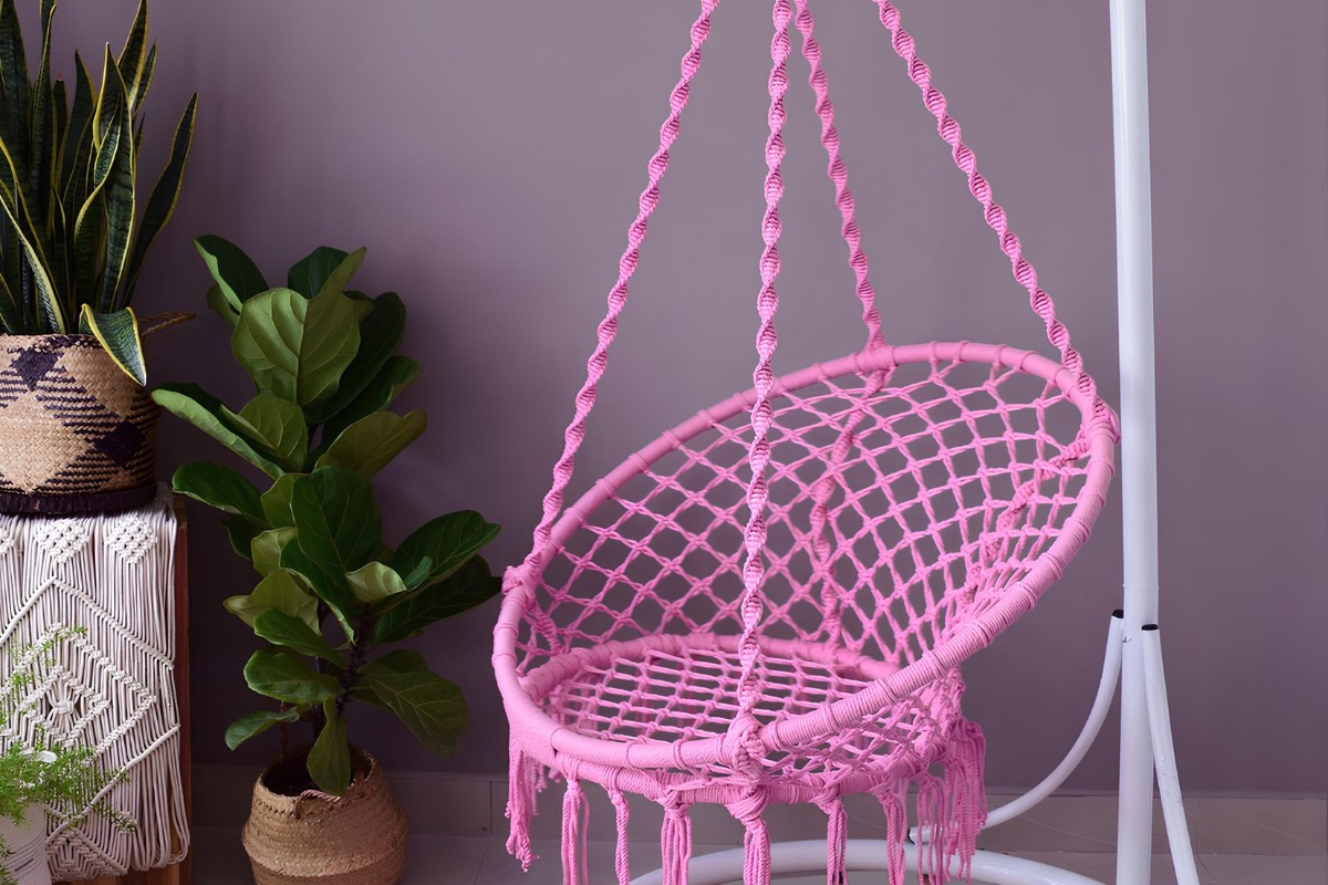 Ghế treo thư giãn Macrame đẹp