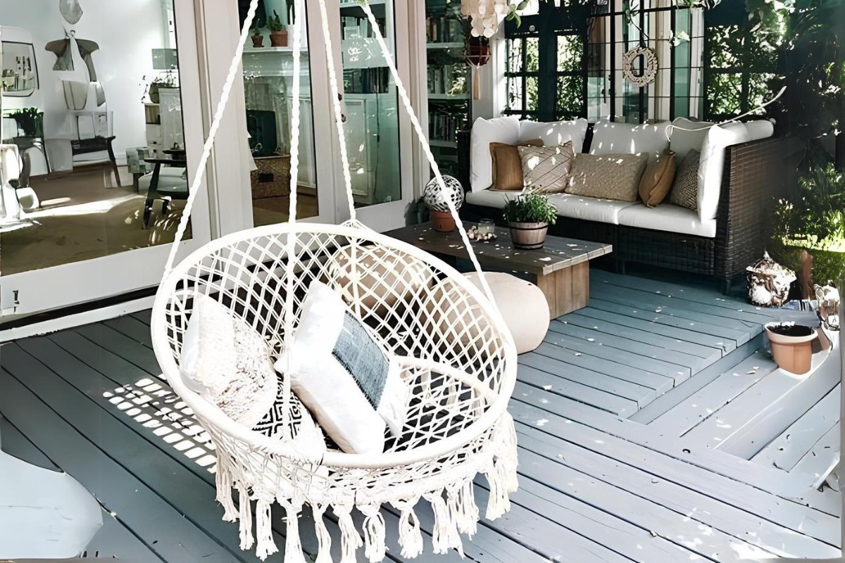 Ghế treo thư giãn Macrame