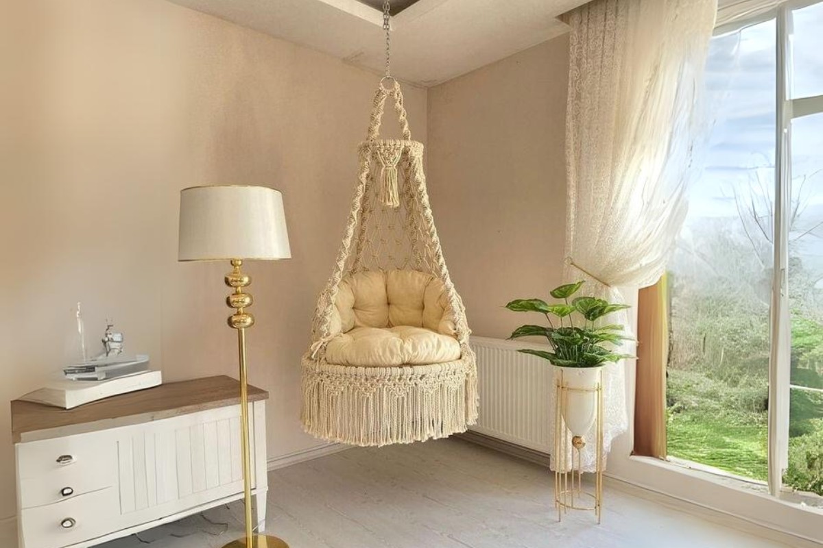Ghế treo thư giãn Macrame