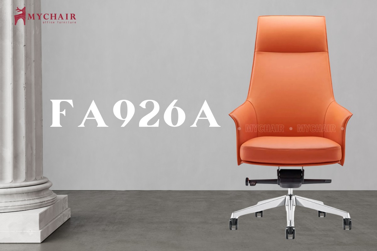 Ghế da văn phòng có tựa đầu cao cấp MyChair FA926A